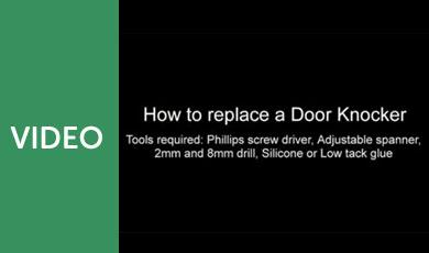How to Install a Variable Fix Door Knocker
