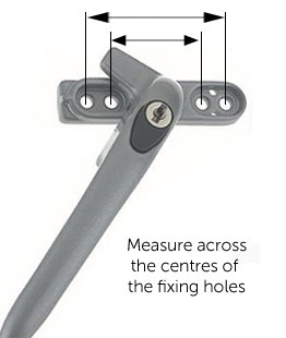 fixing centres for cockspur handles
