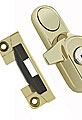 Catch block for modern window latches for timber windows